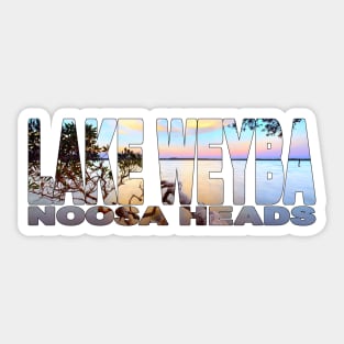 LAKE WEYBA - Noosa Heads Hinterlands Sunset Sticker